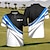 voordelige herenpolo&#039;s met knopen-Voor heren POLO Shirt Revers polo Polo&#039;s met knopen Golfshirt Brief Grafische prints Geometrie Golf Strijkijzer Zwart Geel Rood Marine Blauw blauw Buiten Straat Korte Mouw Afdrukken Kleding Sport