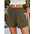 cheap Shorts-Women&#039;s Shorts Chiffon Black Blue Brown Fashion Side Pockets Casual Daily Short Plain Comfort S M L XL 2XL