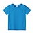 preiswerte T-Shirts &amp; Hemden für Jungen-kinderkleidung Jungen T-Shirt Tee Feste Farbe Kurzarm Baumwolle Kinder oben Outdoor Neutral Täglich Sommer Schwarz 2-12 Jahre