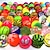 olcso Játékok – újdonságok-20 db válogatott színes pattogó labdák ömlesztett vegyes mintás magas pattogó labdák gyerekbulihoz ajándékok ajándékok születésnapi ajándék
