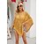 cheap Cover Ups-Women&#039;s Shrug Jumper Chunky Knit Hole Tunic Crew Neck Solid Color Work Daily Stylish Basic Summer Spring Yellow Army Green S M L
