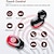cheap TWS True Wireless Headphones-BT Earbuds Wireless Ear Buds Touch Control Wireless Earphones With HiFi Stereo Audio Noise Reduction IPX7 Waterproof Headphones LED Charging Case Built-in Mic For Sport/Work/Travel Red