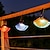 voordelige Pathway Lights &amp; Lanterns-hanglampen op zonne-energie patio decorverlichting buiten waterdicht vakantie tuin binnenplaats balkon landschapsverlichting zonne-windgong licht