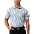 cheap Men&#039;s Golf Clothing-Men&#039;s Golf Polo Shirt Golf Shirt Golf Apparel Silver Light Yellow Dark Grey Short Sleeve UV Sun Protection Top Golf Attire Clothes Outfits Wear Apparel
