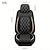 ieftine Husă Scaun Auto-îmbunătățiți-vă vehiculul cu 1 bucată de husă de scaun auto de lux - husă de pernă pentru scaun auto din piele premium pentru față &amp;amp scaune din spate!