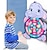 cheap Novelty Toys-Children Cartoon Animal Dart Board Sticky Ball Rabbit Family Interactive Educational Toy Christmas Gift