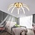 billige Lamper til takvifte-takvifte med lys dimbar 65cm 6 vindhastigheter moderne takvifte for soverom, stue app&amp;amp; fjernkontroll 110-240v