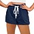 cheap Shorts-Women&#039;s Shorts Black Dark navy Light Grey Fashion Side Pockets Casual Weekend Short Micro-elastic Plain Comfort S M L XL