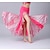 abordables Ropa de danza del vientre-Danza del Vientre Faldas Color Puro Corte Tul Mujer Rendimiento Entrenamiento Cintura Alta Mezcla de Algodón