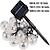 cheap LED String Lights-Solar Moroccan String Lights LED Globe Fairy Lights Outdoor Waterproof  8 Lighting Modes IP65 Waterproof Ball Light Christmas Wedding Party Garden Holiday Decoration