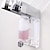 ieftine Dispensoare de Săpun-Dozator de săpun de 380x2ml - dozator manual cu două capete de montare pe perete, recipient pentru loțiune pentru gel de duș și șampon pentru săpun