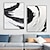 abordables Peintures Abstraites-peint à la main noir et blanc texturé peinture à la main abstraite minimaliste art chambre décoration murale toile peinture toile tendue
