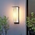Χαμηλού Κόστους εξωτερικά φώτα τοίχου-Για Υπαίθρια Χρήση Μοντέρνα Φωτιστικά Εξωτερικών Τοίχων Υπαίθριο Μέταλλο Φώς τοίχου 110-120 V 220-240 V 20 W