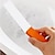 billige toilet børste-let kalk viskelæder badeværelse glas rustfjerner gummi viskelæder husholdning køkken rengøring værktøj til grydeskal rust børste