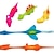 cheap Novelty Toys-10PCS Catapult Launching Dinosaur Toys - Fun Tricky Slingshot for Kids&#039; Party Gifts &amp; Stress Relief!