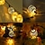 cheap LED String Lights-Solar Moroccan String Lights LED Globe Fairy Lights Outdoor Waterproof  8 Lighting Modes IP65 Waterproof Ball Light Christmas Wedding Party Garden Holiday Decoration