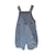 ieftine Pantaloni-Copil Fete Salopetă Culoare solidă Activ În aer liber Bumbac 3-7 ani Vară Albastru piscină