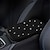 Χαμηλού Κόστους Προσκέφαλα &amp; Στηρίγματα Μέσης Αυτοκινήτου-bling bling κάλυμμα υποβραχιόνιου αυτοκινήτου γυαλιστερό κρυστάλλινο προστατευτικό κάλυμμα κεντρικής κονσόλας αυτοκινήτου καθολικό μαξιλάρι μαξιλαριού υποβραχιόνιου αυτοκινήτου αξεσουάρ εσωτερικής