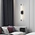 Недорогие Бра-светодиодный настенный светильник дизайн полосы 22 &quot;современный светодиодный фон настенный светильник гостиная спальня прикроватная 10 Вт алюминиевый внутренний настенный светильник бра теплый белый