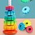 billiga Pedagogiska leksaker-väck ditt barns fantasi med denna färgglada roterande staplingsleksak!