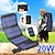 billige Strømforsyning-20w bærbar solcellelader 5v sammenleggbart solcellepanel med usb-port kompatibel med mobiltelefon digital slr strømbank for utendørs camping fotturer rv tur