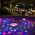 voordelige Onderwaterverlichting-drijvend onderwaterlicht rgb dompelpomp led disco licht glow show zwembad hot tub spa sfeer decor lamp badlicht