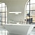 abordables Éclairages coiffeuses et miroirs-Miroir led salle de bain éclairage salon salle de bain fer applique murale ip66 générique 16 w