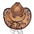abordables Costumes vintage et anciens-18ème siècle 19ème siècle État du Texas Chapeau de cowboy Cowboy de l&#039;Ouest américain Homme Femme Mascarade Vacances Chapeau