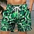 cheap Beach Shorts-Men&#039;s Board Shorts Swim Shorts Swim Trunks Color Block Graphic Prints Drawstring with Mesh lining Elastic Waist Short Quick Dry Casual Daily Holiday Hawaiian Boho Wine Blue Micro-elastic
