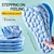 voordelige Inlegzolen &amp; inzetstukken-1 paar verlicht voetpijn &amp; verbeter het comfort direct met 4D memory foam orthopedische massage inlegzolen voor mannen &amp; vrouwen