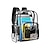 billige Bogtasker-klar rygsæk f-farve stor klar rygsæk heavy duty pvc gennemsigtig gennemsigtig taske til stadion skole, tilbage til skolen gave