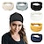 cheap Hair Styling Accessories-Wide Headbands For Women Non Slip Soft Elastic Hair Bands Yoga Running Sports Workout Gym Head Wraps , Knotted Cotton Cloth African Turbans Bandana
