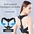 cheap Body Massager-Smart Posture Corrector Back Brace For Adults And Children - Fully Adjustable Mid-upper Spine Support - Neck Shoulder Clavicle And Back Pain Relief - Rechargeable LCD Display Smart Reminder