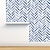 abordables Papel tapiz geométrico y rayas-Fondos de pantalla frescos mural de pared papel tapiz geométrico minimalista en espiga negro blanco papel tapiz despegable y adhesivo de PVC/vinilo autoadhesivo 17,7 &quot;x 118&quot; (45 cm x 300 cm)