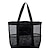 cheap Handbag &amp; Totes-Men&#039;s Women&#039;s Tote Beach Bag Polyester Holiday Beach Travel Large Capacity Breathable Foldable Solid Color Black