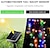 Χαμηλού Κόστους LED Φωτολωρίδες-ηλιακά μαροκινά φωτάκια χορδών led globe νεράιδα φώτα εξωτερικού χώρου αδιάβροχα 8 λειτουργίες φωτισμού ip65 αδιάβροχο φως μπάλας χριστουγεννιάτικο πάρτι γάμου διακόσμηση κήπου διακοπών