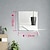 cheap Mirror Wall Stickers -Transform Your Home with This DIY 3D Mirror Wall Sticker - Perfect for Bathrooms!