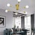 billiga Plafonder-led taklampa 6/10-ljus dimbar nordisk stil ljuskrona sputnik design metall konstnärlig stil industriell målad finish kök sovrum barnrumslampor 110-240v