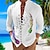 billige Hawaii-skjorte til mænd-Herre Skjorte Fugl Grafiske tryk Fjer Høj krave Sort Rød Blå Lilla Grøn udendørs Gade Langærmet Trykt mønster Tøj Mode Designer Afslappet Bekvem