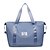 cheap Bags-Men&#039;s Women&#039;s Handbag Oxford Cloth Duffle Bag Shopping Beach Large Capacity Waterproof Lightweight Zipper Solid Color Black Pink Blue