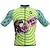 tanie Męskie koszulki-Męskie Koszulka rowerowa Krótki rękaw Rower Dżersej Top z 3 tylnymi kieszeniami Kolarstwo Oddychający Szybkie wysychanie Kieszeń na plecach Srebrny Ciemnoszary Leśna zieleń Graficzny Sport Odzież