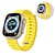 levne Řemínky na Apple Watch-Oceánská kapela Kompatibilní s Řemínek k hodinkám Apple Watch 38 mm 40 mm 41 mm 42 mm 44 mm 45 mm 49 mm Voděodolné Nastavitelný Ženy muži Silikon Náhradní pásek na hodinky pro iwatch Series Ultra 8 7