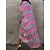 cheap Beach Dresses-Women&#039;s Cover Up Beach Dress Beach Wear Dolman Plus High Low Midi Dress Tie Dye Fashion Modern Half Sleeve V Neck Outdoor Daily Loose Fit Pink 2023 Summer Spring One Size