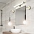 billige Toiletbelysning-badeværelsesbelysning vaskelampe ip20 g9 væglampe belysning børstet messing badeværelseslampe med klar glasskærm badeværelse væglampe væglampe til spejlkøkken