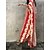 cheap Beach Dresses-Women&#039;s Cover Up Beach Dress Beach Wear Split Long Dress Maxi Dress Snake Print Casual Half Sleeve V Neck Outdoor Daily Black Red 2023 Summer Spring One Size