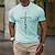 billige 3d-t-skjorte for menn-Herre T skjorte Christian T-skjorter Grafisk Tro Crew-hals Klær 3D-utskrift utendørs Daglig Kortermet Trykt mønster Årgang Mote Designer