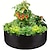 preiswerte Pflanztaschen-Extra großes Stoff-Hochbeet, runder Blumentopf, Pflanztasche, Gartenbeettasche, Kräuterblume, Gemüsepflanze