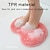 abordables Masajeador corporal-Lazy frotando los pies frotando la espalda artefacto baño baño de masaje para eliminar la piel muerta lavado de pies cepillo de pies bañera de silicona antideslizante alfombra de baño