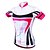 cheap Women&#039;s Clothing Sets-WOSAWE Women&#039;s Cycling Jersey with Shorts Short Sleeve Mountain Bike MTB Road Bike Cycling Peach Floral Botanical Bike Shorts Jersey Clothing Suit 3D Pad Breathable Quick Dry Anatomic Design Moisture