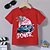 cheap Boys&#039; Tees &amp; Blouses-Boys T shirt Short Sleeve T shirt Graphic Letter Car Active Sports Fashion 3D Print Outdoor Casual Daily 100% Cotton Crewneck Kids 3-12 Years 3D Printed Graphic Regular Fit Shirt